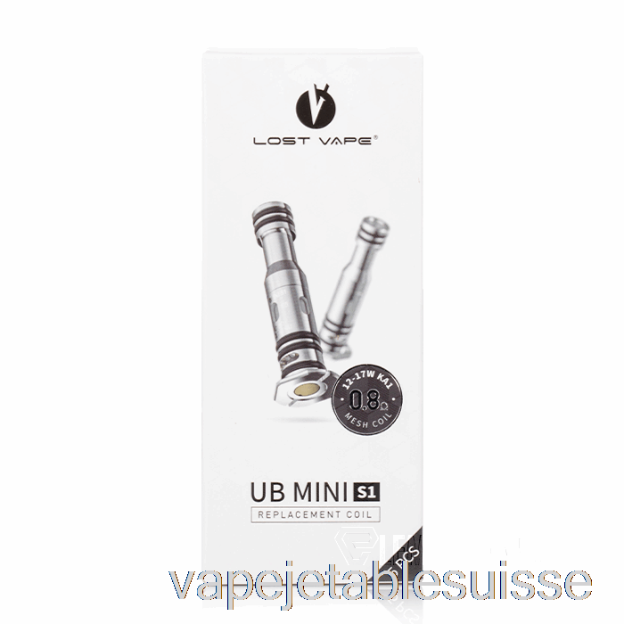 Vape Suisse Perdu Vape Ub Mini Bobines De Remplacement 1.0ohm Ub Mini S2 Bobines